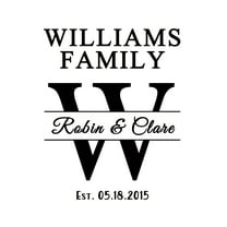 Darling Souvenir Homeowner Initial Monogram Burlap Print Wall Decor Personalized Housewarming Gift-Burlap Print Only(8 x 10 Inches)