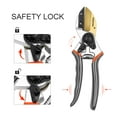 thumbnail image 3 of Ventool 8.5" Sharp Bypass Pruning Shears - Grey, 3 of 7