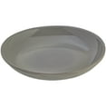 thumbnail image 3 of Birds Choice Ohio Stoneware Weather Resistant Ceramic Clay Pedestal Bird Bath, 22"H x 17"D, Gray, 3 of 15
