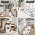 thumbnail image 5 of Bull Terriers and Hearts Kitchen Rugs Sets Of 3,Kitchen Runner Rugs Non Skid Washable,Decorative Kitchen Floor Mats for Kitchen,Sink,Laundry,17"x30"+ 17"x47" + 17"x59", 5 of 6
