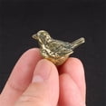 thumbnail image 4 of 1PCS Distressed Antique Pure Copper Sparrow Copper Ornament Home Desk Decor, 4 of 10