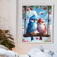 thumbnail image 4 of JYLMOOD Paint by Numbers Kit for Unisex Adults Beginner, Couple Birds Castle Easy DIY Oil Painting Kits On Canvas for Gift Home Wall Decor 16x20 Inch, 4 of 7
