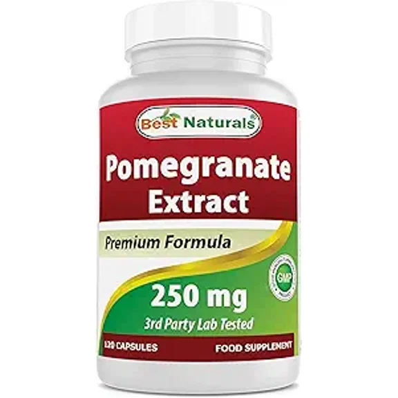 Best Naturals Pomegranate Extract 250 mg 120 Capsules