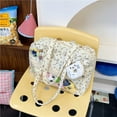 thumbnail image 3 of StyleSack Kawaii Dot Itabag Tote - Clear Window Pins Display Shoulder Bag, Japanese Style Transparent Y2K Harajuku JK Handbag (10×4×7in)​, 3 of 9