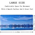 thumbnail image 2 of Sky and Landscape Large Mouse Pad Blue XXL Extended Gaming Mousepad Office Keyboard Desktop Mouse Mat Rectangle Waterproof Desk Pads with Non-Slip Base(Size:31.5x11.8in), 2 of 6