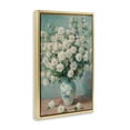 thumbnail image 2 of Stupell Industries Cottage Lush Bouquet of White Roses Gold Floating Frame Canvas Art, 17 x 25, by Petals Prints Design, 2 of 8