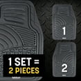 thumbnail image 2 of Pilot FM-33G Heavy Duty Grey Rubber Truck Floor Mats- 2 Pieces, 2 of 5