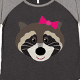 thumbnail image 4 of Inktastic Raccoon Girl Animal Women's Plus Size T-Shirt, 4 of 5