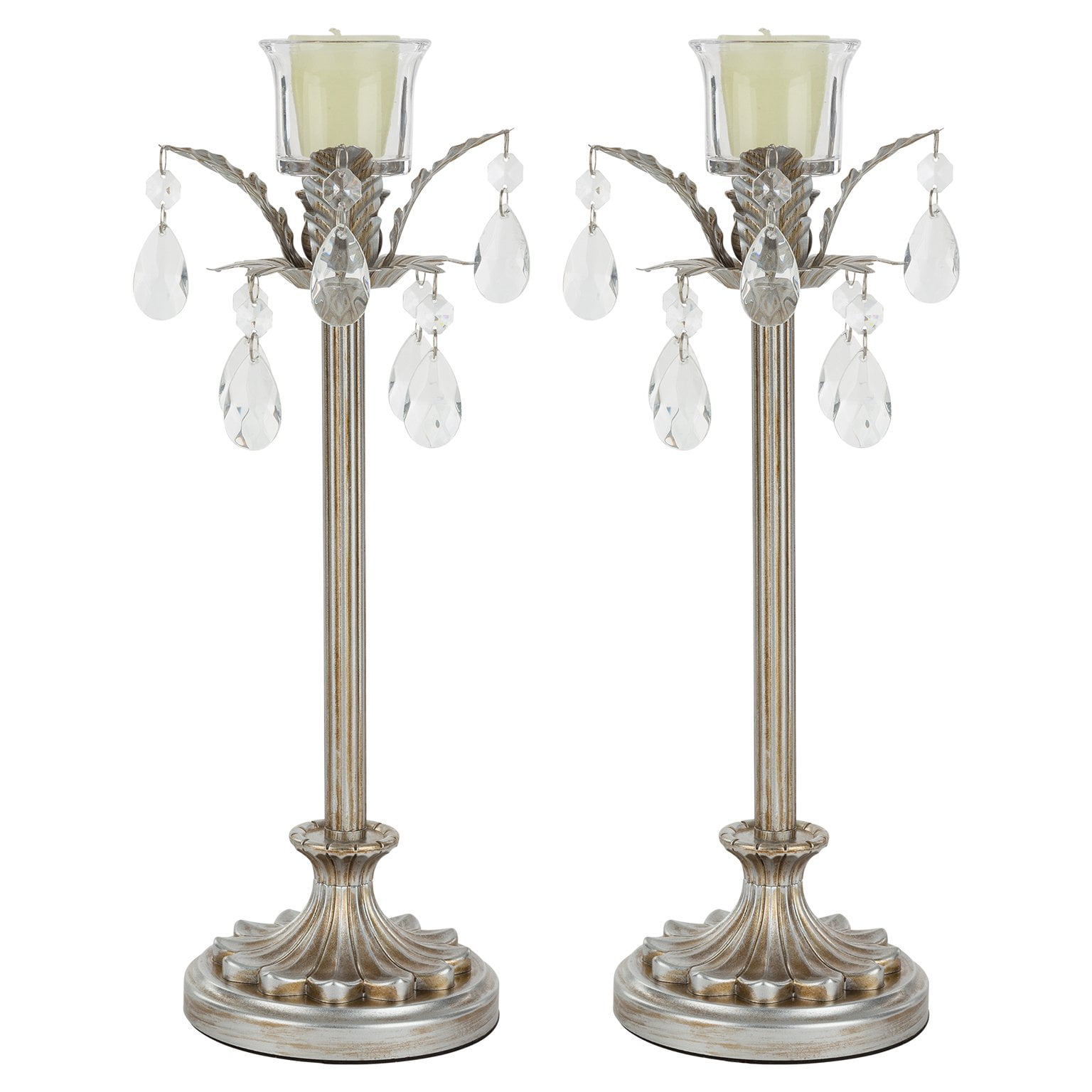 Cast Iron Small Palm Tree Candlestick Candle Holder Table Decorations