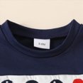 thumbnail image 6 of Toddler Outfits For Boys Summer Clothes 4th Of July Patriotic Popsicle Print Short Sleeve T-Shirt and Matching All-Over Print Shorts Casual Toddler Outfit, 6 of 6