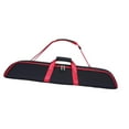 thumbnail image 4 of Funda de transporte para tacos de billar, bolsa para tacos de billar, contenedor resistente a prueba de polvo, bolsa de transporte de un solo hombro, rojo, 4 of 8