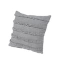 thumbnail image 7 of Laddha Home Designs Loomed Over Tufted Striped Cotton Throw Pillow Cover - 20" - Gray, 7 of 7