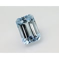 thumbnail image 4 of 2.7 Cts Natural Aquamarine Emerald Cut, Step Cut Rectangle, Aquamarine Ring For Gift, Custom Designing, Emerald Cut Pendant, Horizontal Ring, 4 of 7