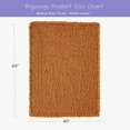 thumbnail image 2 of Chunky Knit Blanket Throw x Hand Knitted Chenille Throw Blanket Small Soft Thick Yarn Cable Knit Blanket Cute Rope Knot Crochet Throw Blankets for Couch Bed Sofa (Light ), 2 of 8