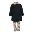 thumbnail image 2 of Unique Baby Girls 3 Piece Halloween Legging Set with Infiniti Scarf (4t), 2 of 4