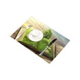 thumbnail image 3 of MKHERT Funny Fantasy Tree of Life Opened Book with Grass Compass Placemats Table Mats for Dining Room Kitchen Table Decoration 12x18 inch,Set of 4, 3 of 4