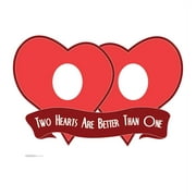 Valentine Hearts Cardboard Stand-In