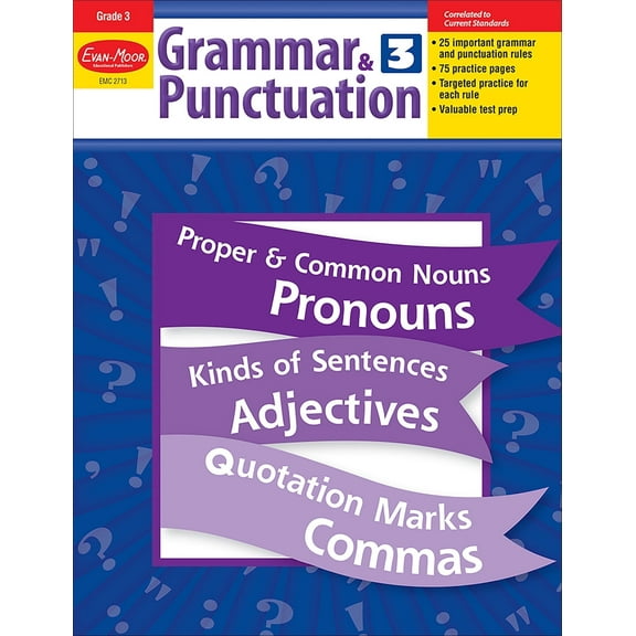 Evan-Moor Grammar & Punctuation, Grade 3 Teacher Resource