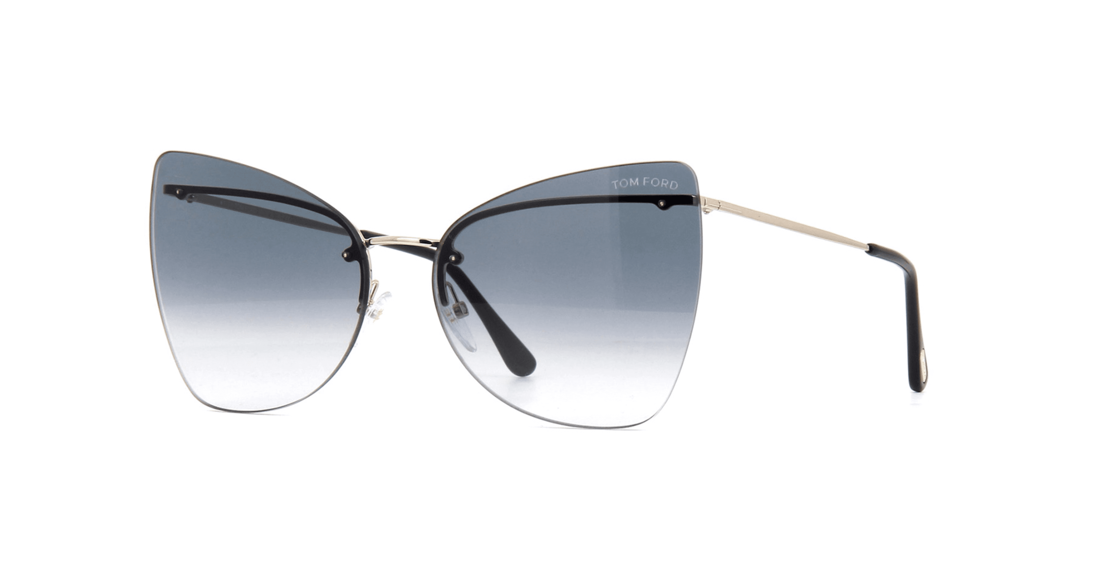Tom Ford Presley TF 716 28B Sunglasses Blue Grey Gradient 61mm ...