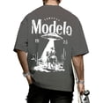 thumbnail image 2 of jowamay Mens Western T Shirts Crewneck Oversized Summer Vintage Western Country Shirts for Workout Streetwear, 2 of 9