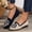 Blue, variant on Women's Casual Knit Rose Embroidery Walking Shoes, Breathable Flat Design with Lightweight Sole and Cushion Comfort, Slip on Sneakers for Daily Wear