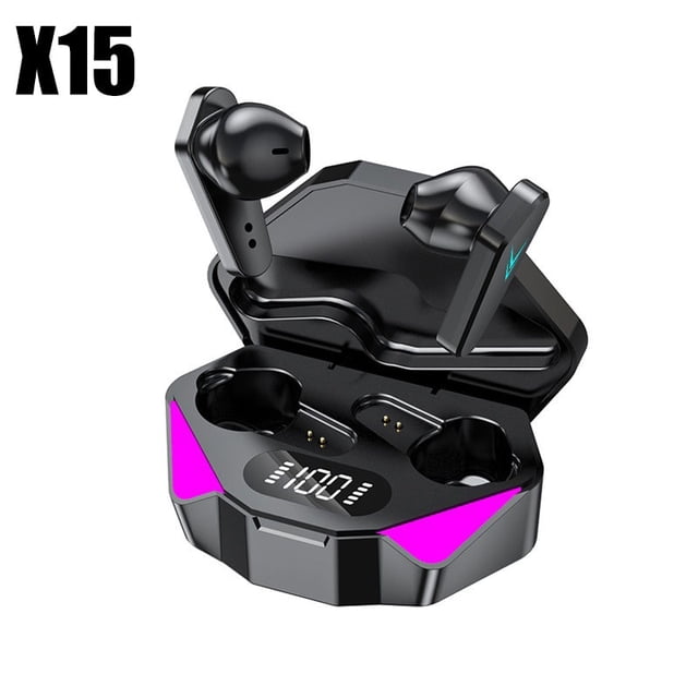 Nuevos auriculares X15 TWS Auriculares inalámbricos Bluetooth 65ms Auriculares de baja latencia Esport Gaming Auriculares Gamer Auriculares Micrófono para xiaomi Dengxun unisex