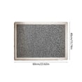 thumbnail image 3 of Non Slip Bathroom Rug Absorbent Floor Mat for Entryway, Bedroom or Bath, Machine Washable, Soft Rubber Backing, 24x16 Inch, 3 of 6