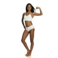 thumbnail image 3 of Joe Boxer Women's Seamless Jacquard Hipster Panties, 3-Pack, Sizes S-XL, 3 of 4