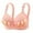#2-Watermelon Red, variant on Patlollav Under $5,Woman Underwear Ladies Traceless Adjustable Shoulder Strap No Steel Ring Comfortable Bra