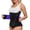 Purple, variant on KHONTS Waist Trainer for Women Trimmer Belt Waist Cincher Tummy Wrap Plus Size Snatch Bandage Body Shaper Pink S