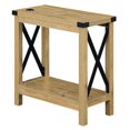 thumbnail image 2 of Durango Table d'Appoint avec Station de Charge en Finition Bois Chêne Clair, 2 of 7