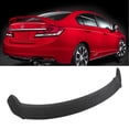 thumbnail image 3 of CCIYU Black ABS Rear Spoiler Wing Accessories for 2013 2014 2015 for Honda Civic Stylish Trunk Spoiler Wing, 3 of 5