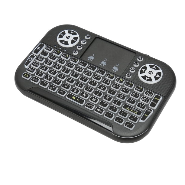 Teclado De Mano Recargable, Compatible Con Control Remoto Inalámbrico Multitáctil, Mini Teclado Inalámbrico Bluetooth Recargable Con Panel Táctil Para Teléfono Móvil