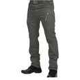 thumbnail image 6 of Men's Tactical Cargo Pants - Belted Waist & Multiple Pockets for Outdoor Activities & Daily Commute Green 2XL, 6 of 8