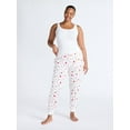 thumbnail image 2 of Joyspun Women's Cozy Lounge Collection Hacci Knit Sleep Joggers, 29'' Inseam, Sizes XS-3X, 2 of 6