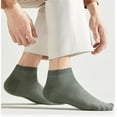 thumbnail image 4 of Sookeceks 6 Pairs Ankle Socks for Men Soft Breathable Mesh Cotton Socks Low Cut Soft Casual Socks Size 7-24, 4 of 8