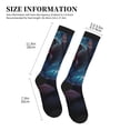 thumbnail image 2 of Lsque Forest Cool Lion Pattern Sport Compression Socks for Men & Women 15-20 mmHg Knee High Nurse Pregnant Running Medical and Travel Athletic, 2 of 6