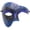 Blue, variant on Shiny Masquerade Masks for Men One Eyed Half Face Vintage Venetian Masks Carnival Halloween Mask for Party Prom Ball Costume Mask 1 PC Bronze One Size