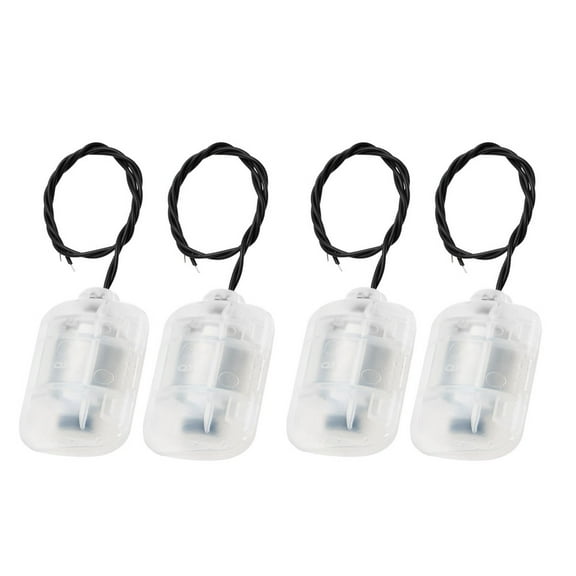 4Pcs Vibration Motors DC 12V 4000RPM Vibrating Motor with Shell&Wire 58x44x30mm