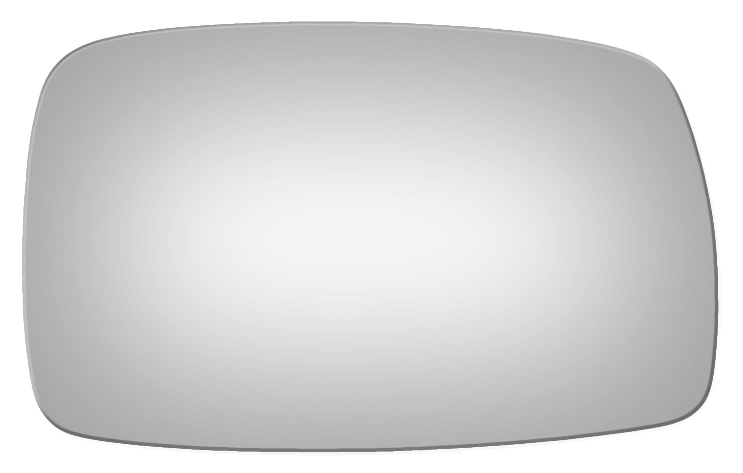 Burco Side View Mirror Replacement Glass - Clear Glass - 3181