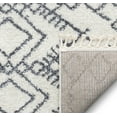 thumbnail image 5 of Well Woven Melody Chantico Ethnic Grey 7'10" x 9'10" Thick Shag Area Rug, 5 of 7