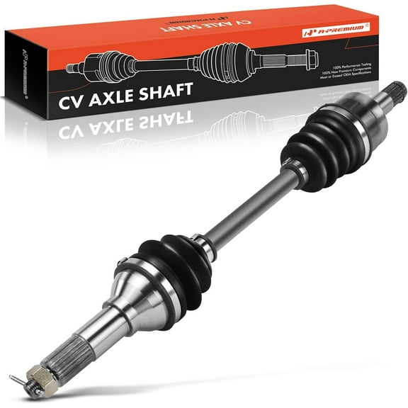 A-Premium CV Axle Shaft Assembly Compatible with Yamaha Grizzly 660 2002, Front Right Passenger Side, Replace# 5KM-2510J-10-00, 5KM-2510F-00-00