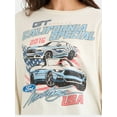 thumbnail image 4 of Ford Mustang Women's Graphic Tee with Long Sleeves, Sizes XXS-XXL, 4 of 5