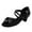 Black, variant on Wangkekeji Children's Fashionable Soft Sole Comfortable And Non Latin Dance Shoes Toddler Flip Flops Girls