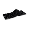thumbnail image 2 of Adesso SlimTouch 232 Black USB Full-Size Antimicrobial Waterproof Flex Keyboard, 2 of 5