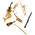 thumbnail image 4 of 1 Set Musical Instrument Model Decorative Plastic Miniature Multi Color for Music Enthusiasts, 4 of 7