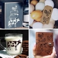 thumbnail image 5 of 2Pcs Silk Screen Stencils Self-Adhesive Silk Screen Printing Stencils Farm Animal Theme Screen Printing Template for Painting on Wood-220x280mm, 5 of 6