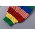 thumbnail image 5 of Haut à Manches Longues Rayé Arc-en-Ciel Col Roulé Tricot, 5 of 5