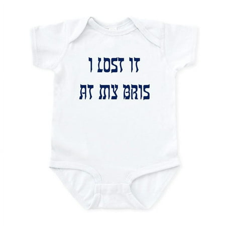 

CafePress - Lost It At My Bris Infant Bodysuit - Baby Light Bodysuit Size Newborn - 24 Months