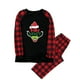 thumbnail image 2 of Conjuntos de pijamas navideños familiares a juego Grinch 2024, pijama de Grinch con parte superior y pantalones de pijama a cuadros, pijama de Grinch para niños y adultos para la familia, Hombres M, 2 of 4